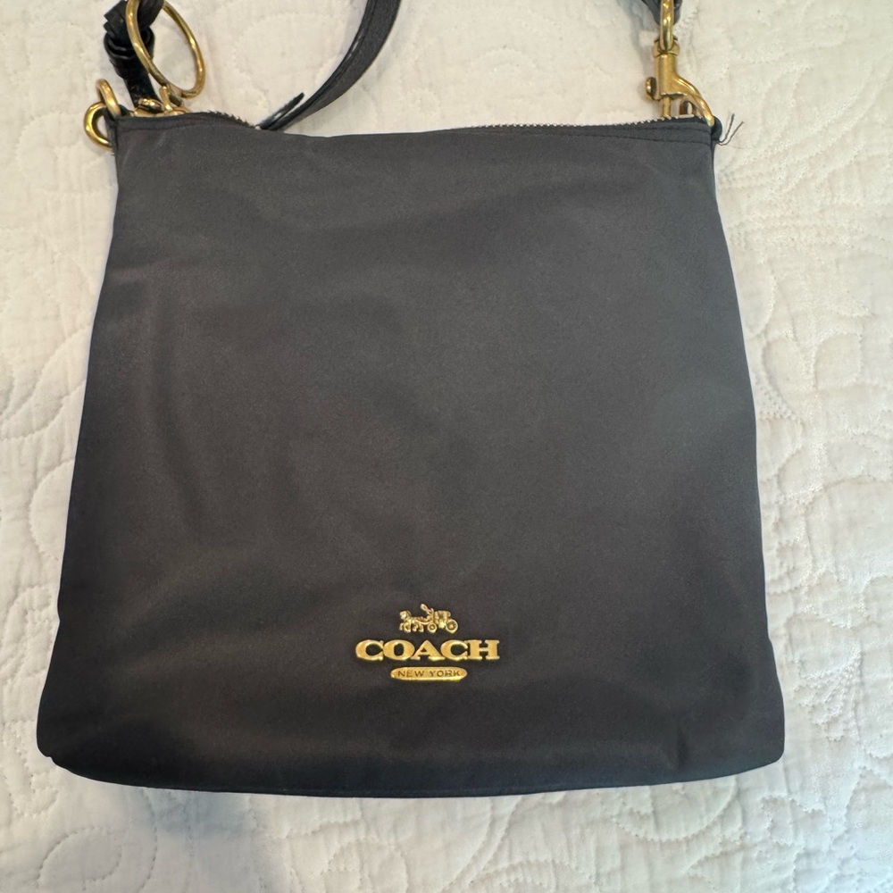 Coach Black Crossbody black bag